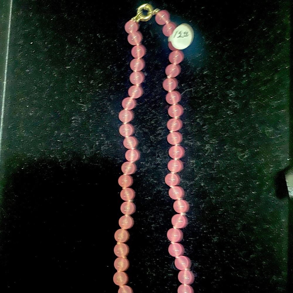 Rose quartz necklace